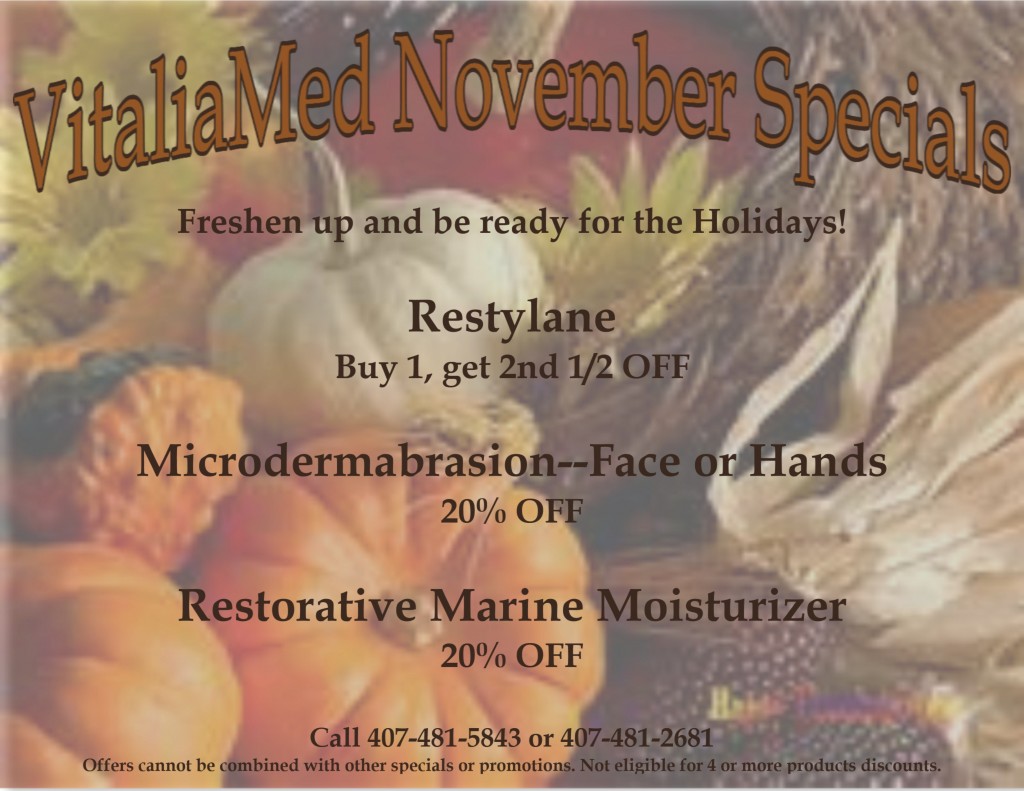 November Specials 2013
