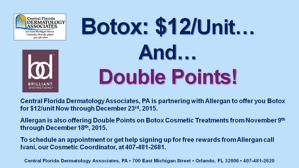 Botox Special!